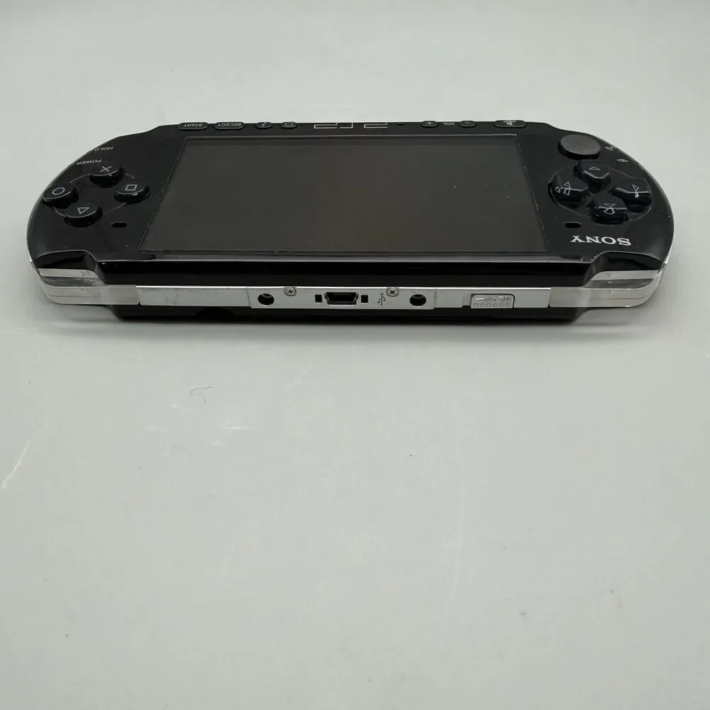 Sony PSP 3001 Handheld Gaming Console Black With Gran Turismo Needs Repair